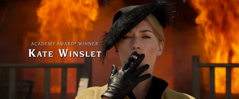 Illustration for article titled Kate Winslet Makes Dresses, Maybe Murdered Someone in The Dressmaker